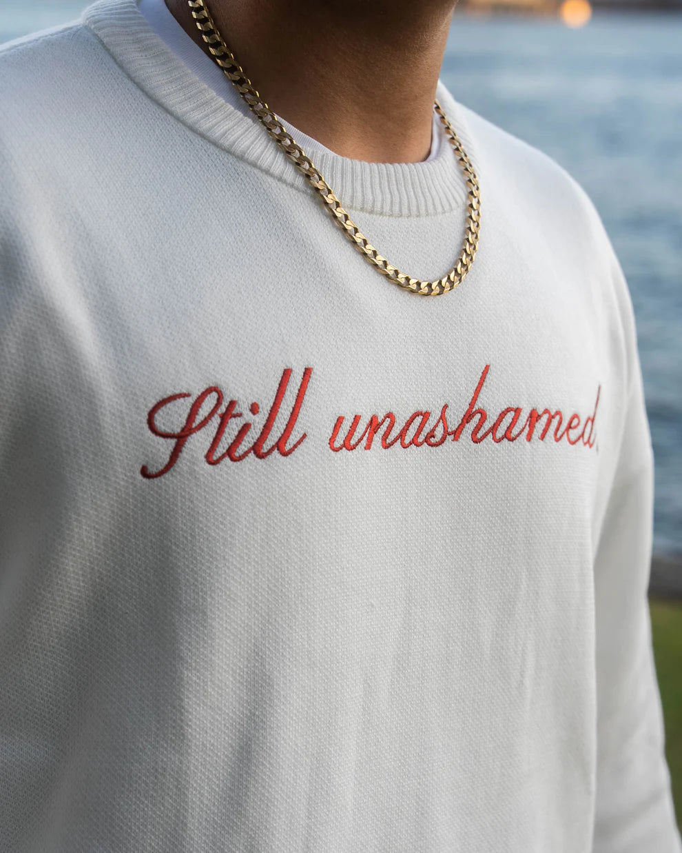 GOSPEL APPAREL - STILL UNASHAMED SWEATER - WHITE