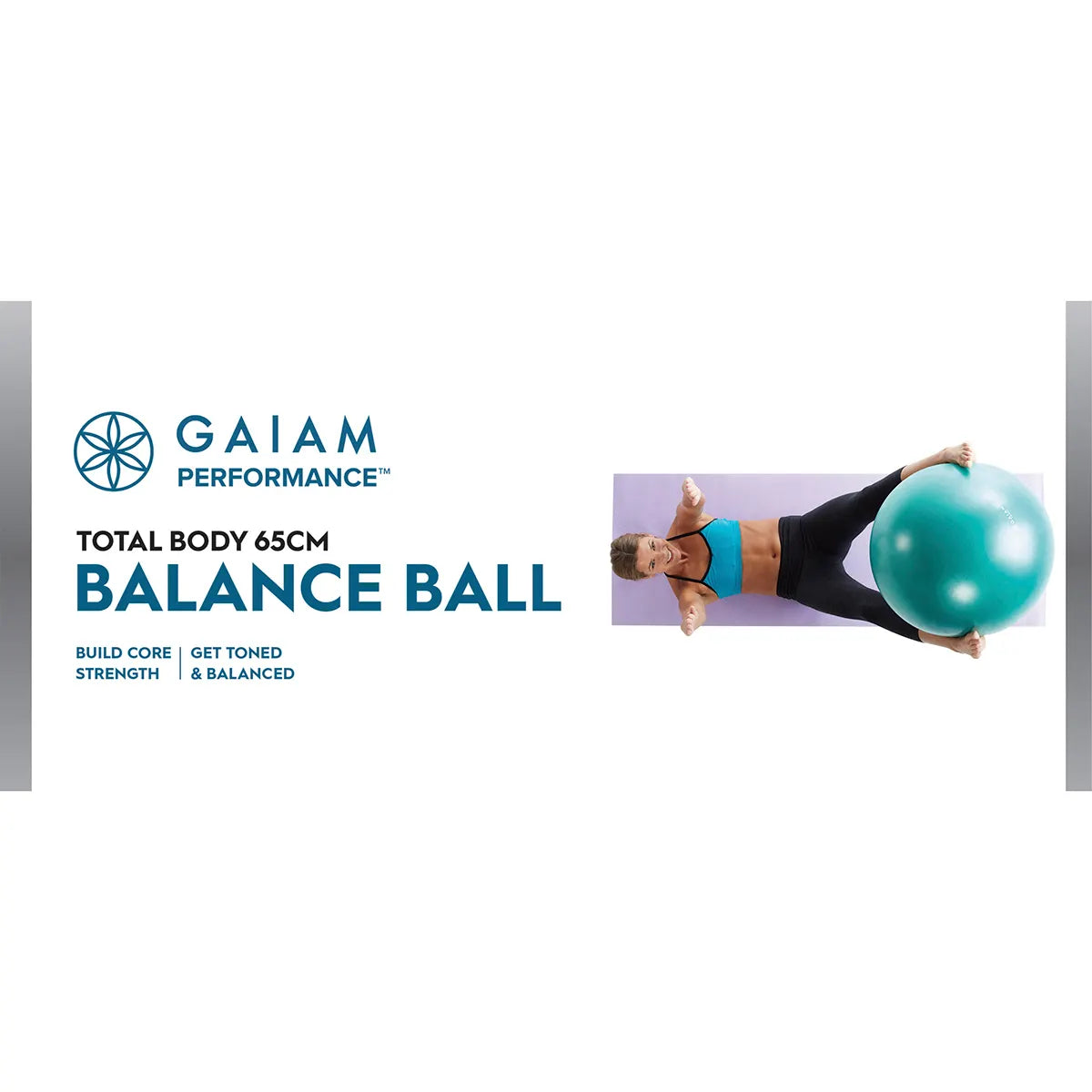 GAIAM Balance Ball 65cm 1 - Cutprice Online