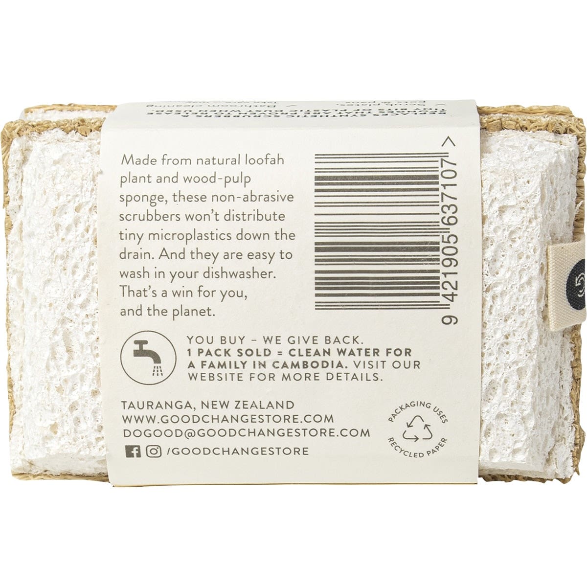 GOOD CHANGE STORE Eco Scrub X2 1 good change store