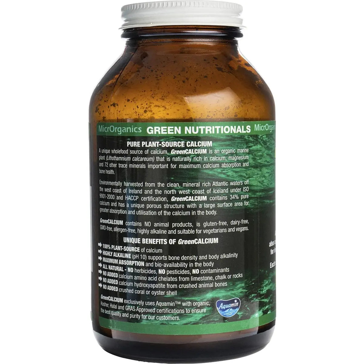 GREEN NUTRITIONALS Green Calcium Powder (950mg) 250g GREEN NUTRITIONALS