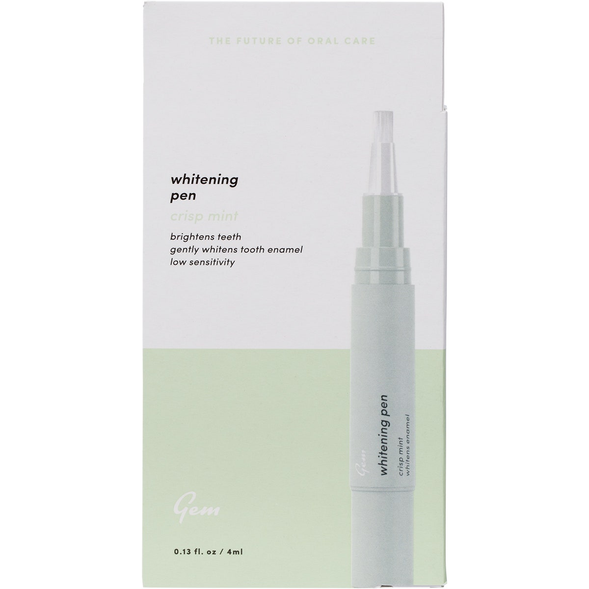 GEM Whitening Pen Crisp Mint 4ml GEM