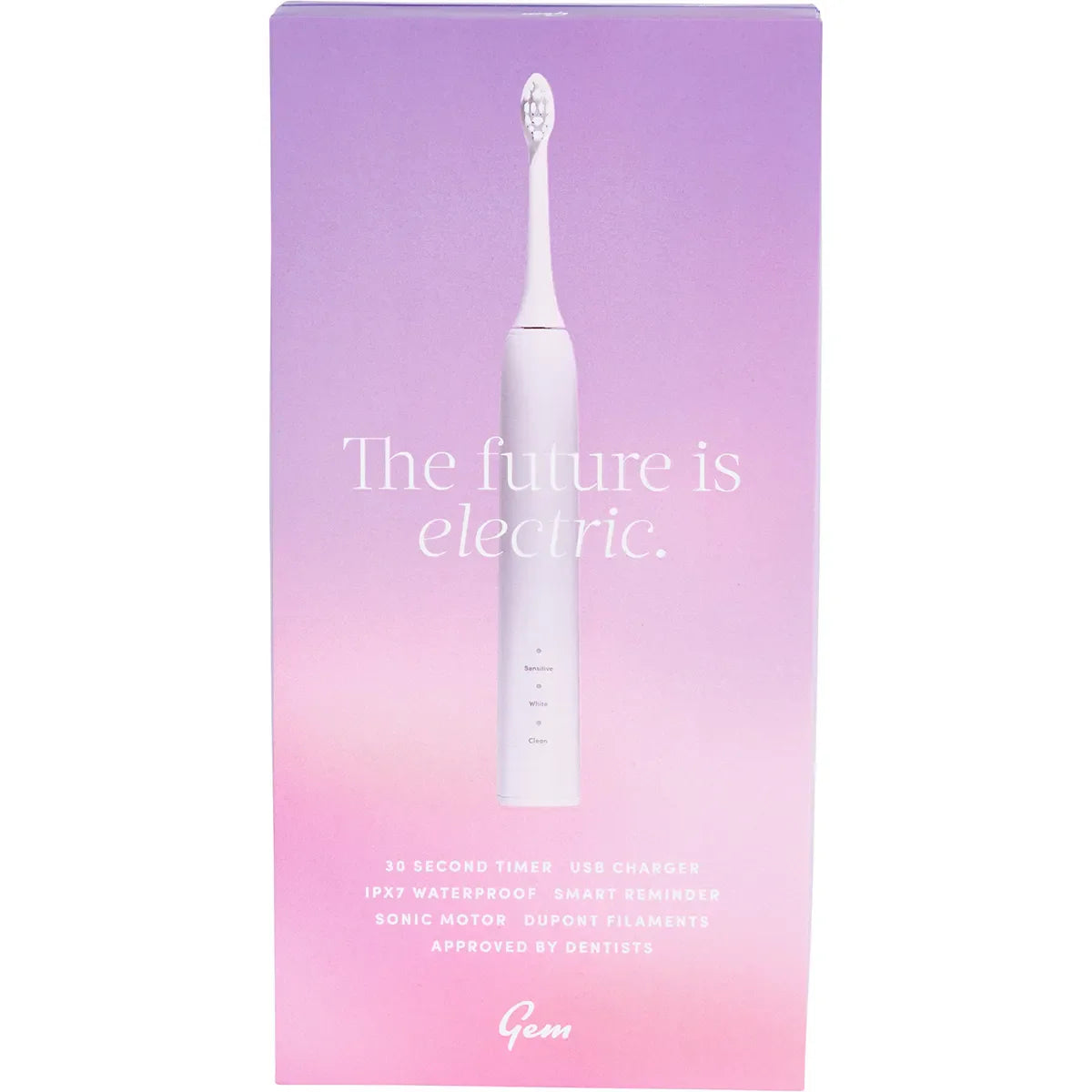 GEM Electric Toothbrush Rose 1 GEM