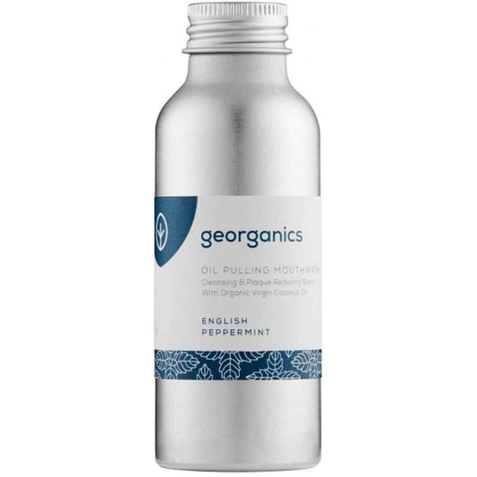 Georganics Oil Pulling Mouthwash Peppermint 100ml