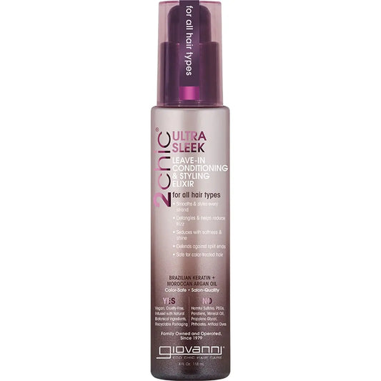 Giovanni  Leave-in Conditioner - 2chic Ultra-Sleek (All Hair) 118ml GIOVANNI