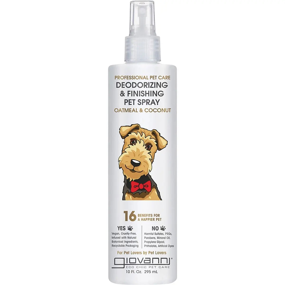 Giovanni Deodorizing & Finishing Spray Professional Pet Care 295ml GIOVANNI
