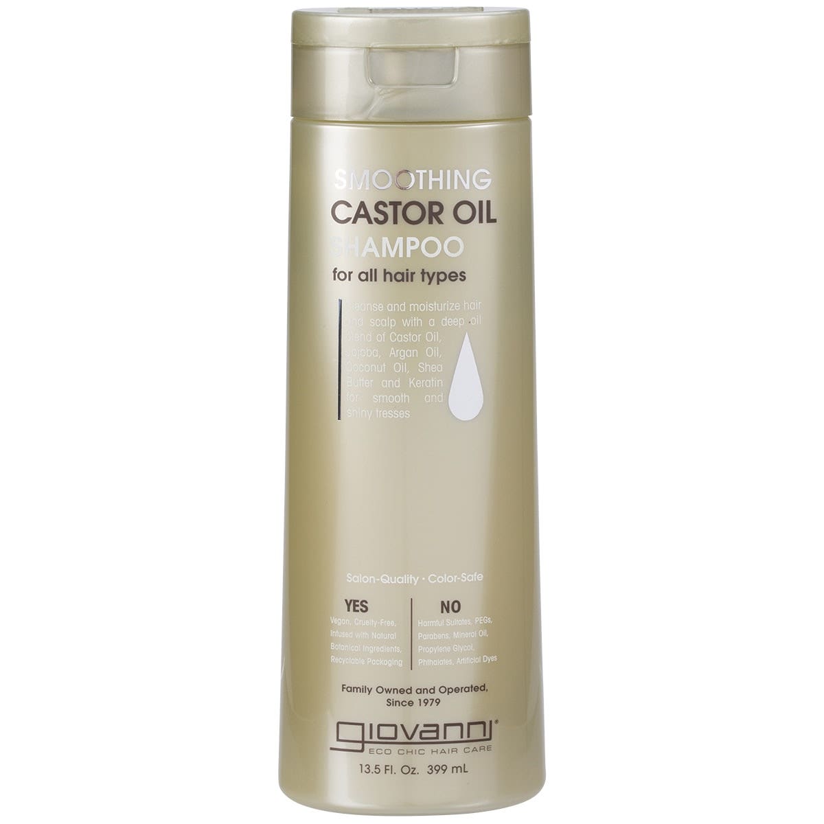 GIOVANNI Shampoo Castor Oil (All Hair) 399ml GIOVANNI