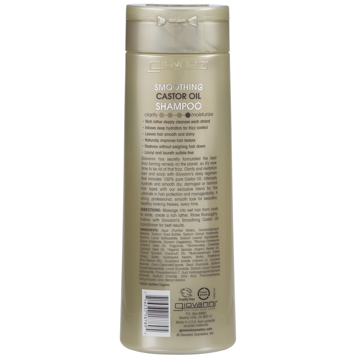 GIOVANNI Shampoo Castor Oil (All Hair) 399ml GIOVANNI
