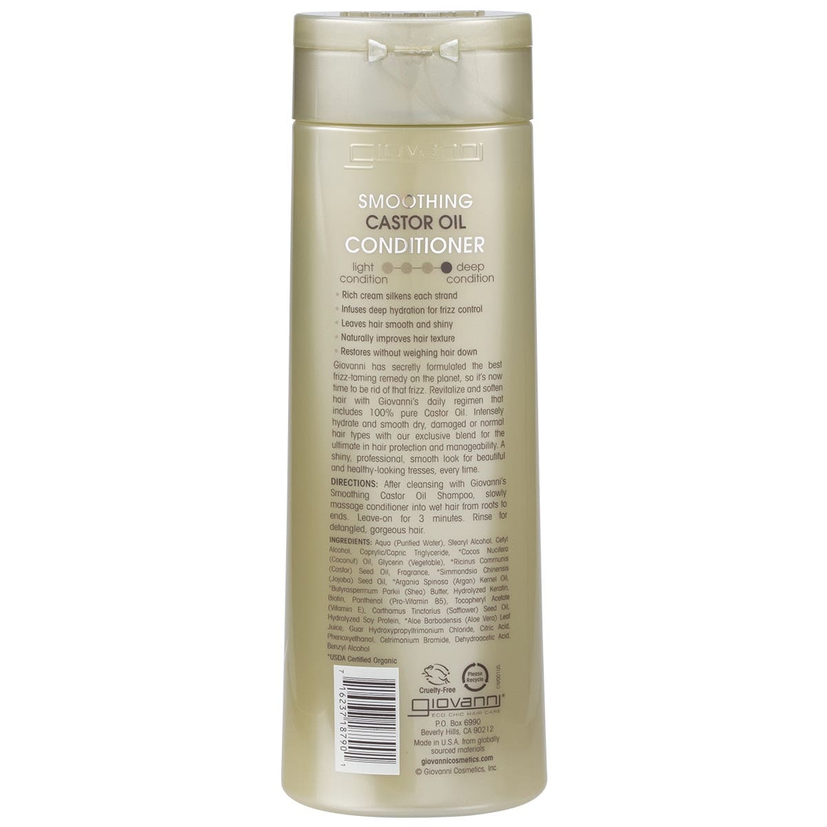 GIOVANNI Conditioner Castor Oil (All Hair) 399ml GIOVANNI
