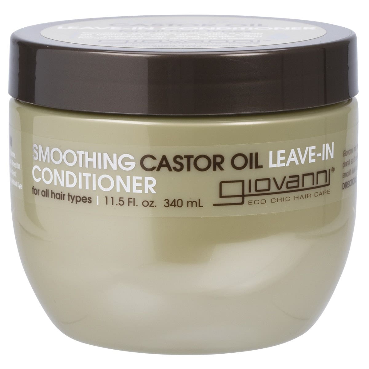 GIOVANNI Leave-in Conditioner Castor Oil (All Hair) 340ml GIOVANNI