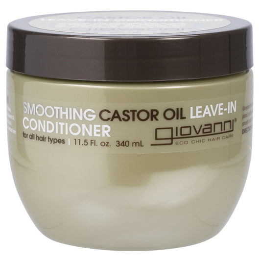 GIOVANNI Leave-in Conditioner Castor Oil (All Hair) 340ml GIOVANNI