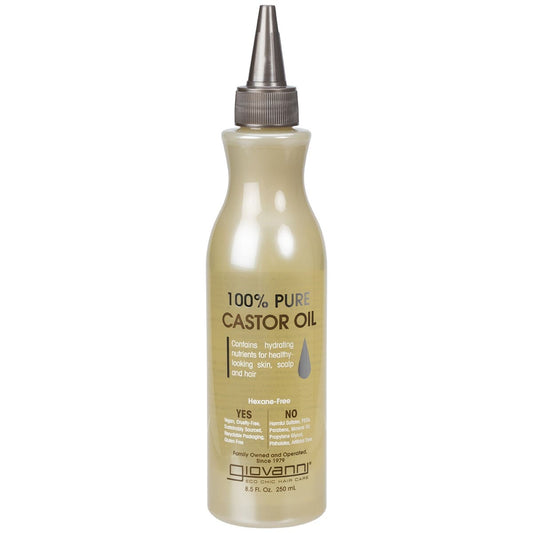 GIOVANNI Castor Oil 100% Pure 250ml GIOVANNI