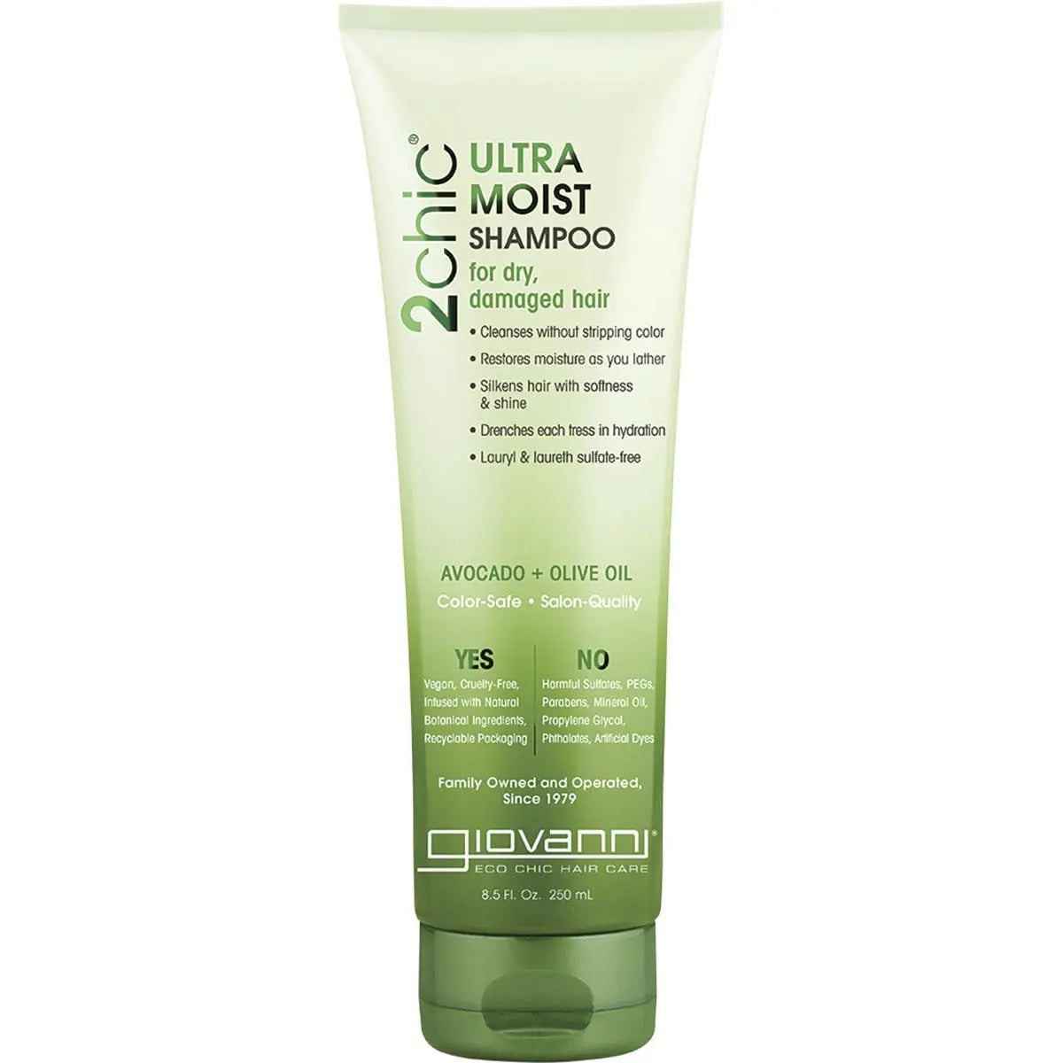 Giovanni Shampoo - 2chic Ultra-Moist (Dry, Damaged Hair) 250ml GIOVANNI
