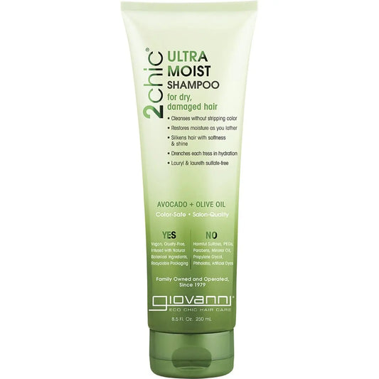 Giovanni Shampoo - 2chic Ultra-Moist (Dry, Damaged Hair) 250ml GIOVANNI