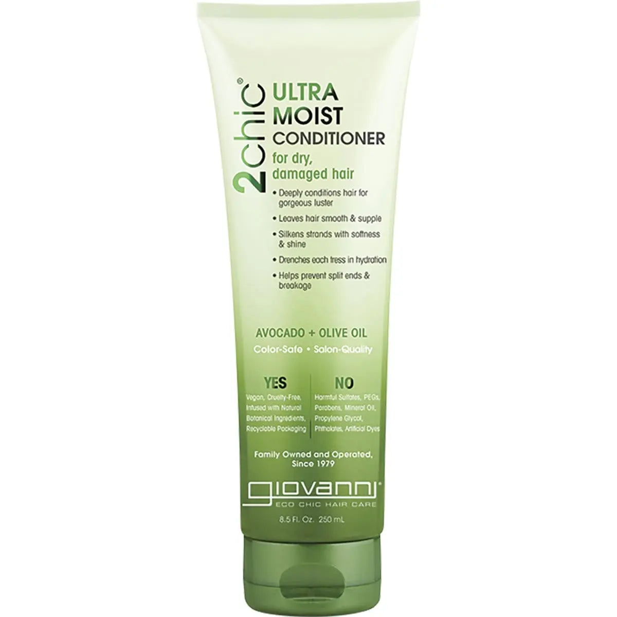 Giovanni Conditioner - 2chic Ultra-Moist (Dry, Damaged Hair) 250ml GIOVANNI
