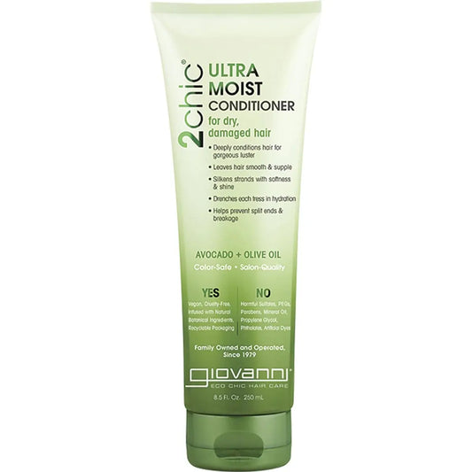 Giovanni Conditioner - 2chic Ultra-Moist (Dry, Damaged Hair) 250ml GIOVANNI