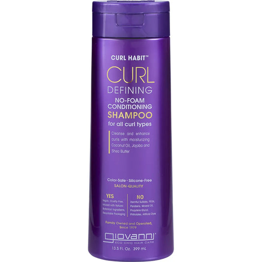 Giovanni No-Foam Conditioning Shampoo Curl Habit Curl Defining 399ml GIOVANNI