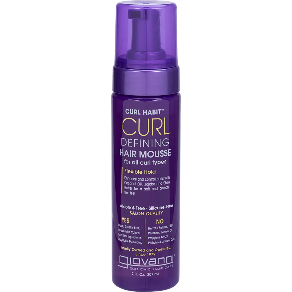 Giovanni Hair Mousse Curl Habit Curl Defining 207ml GIOVANNI