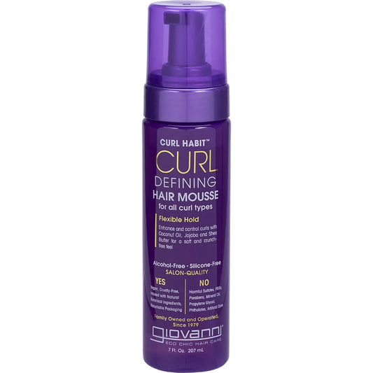 Giovanni Hair Mousse Curl Habit Curl Defining 207ml GIOVANNI