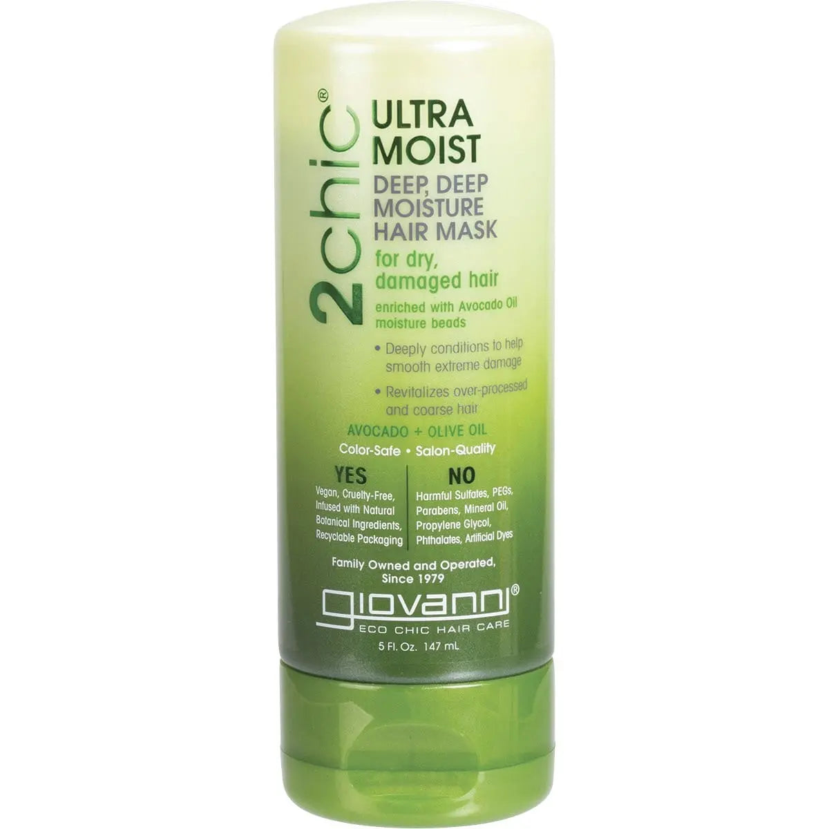 Giovanni Hair Mask - 2chic Ultra-Moist (Dry, Damaged Hair) 147ml GIOVANNI
