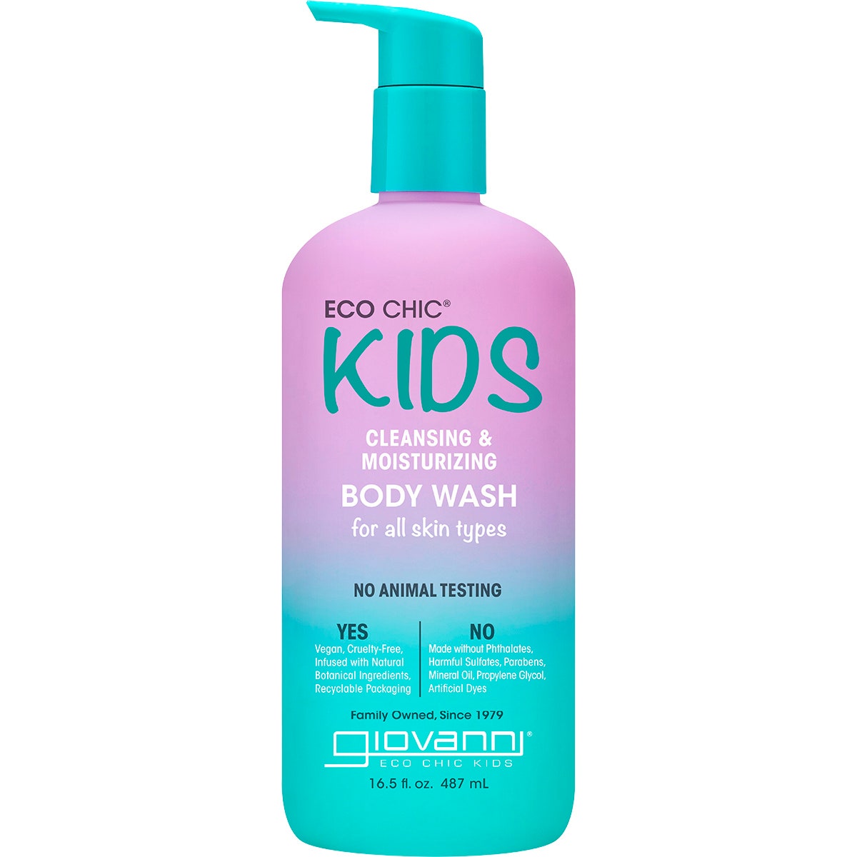 Giovanni Eco Chic Kids Cleansing & Moisturizing Body Wash 487ml - Cutprice Online