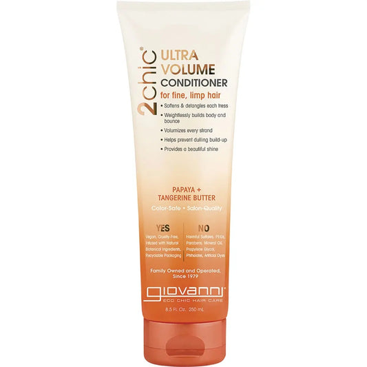 GIOVANNI Conditioner - 2chic Ultra-Volume (Fine, Limp Hair) 250ml GIOVANNI