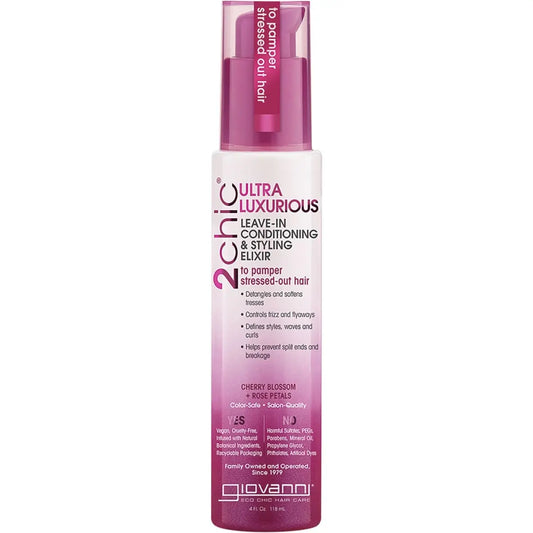 Giovanni Leave-in Conditioner - 2chic Ultra-Luxurious (Stressed Hair) 118ml GIOVANNI