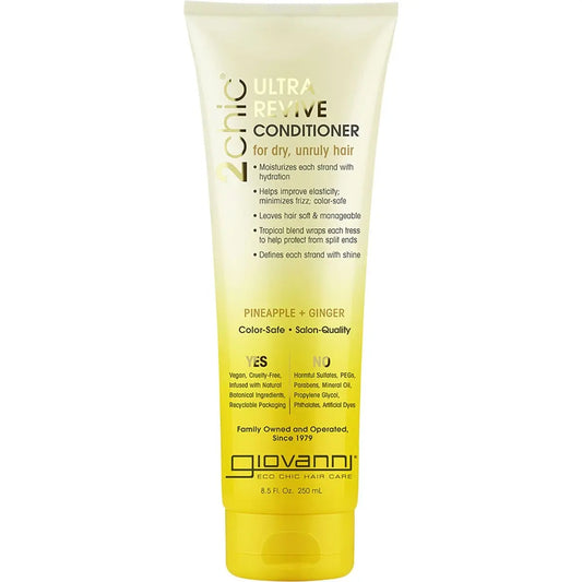 Giovanni Conditioner - 2chic Ultra-Revive (Dry, Unruly Hair) 250ml GIOVANNI