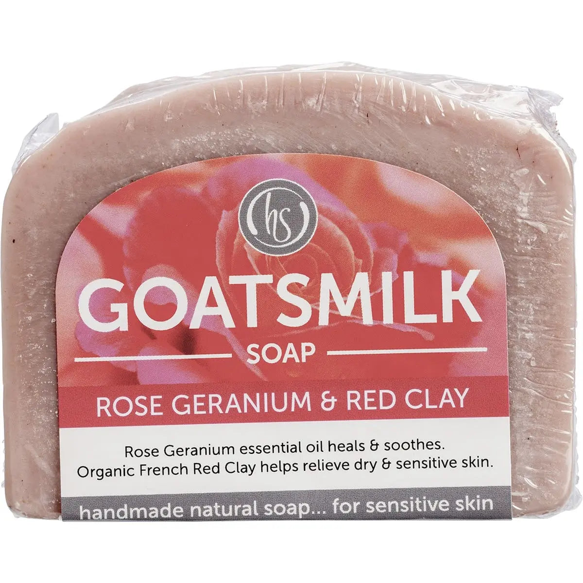 HARMONY SOAPWORKS Goat's Milk Soap Rose Geranium 140g HARMONY