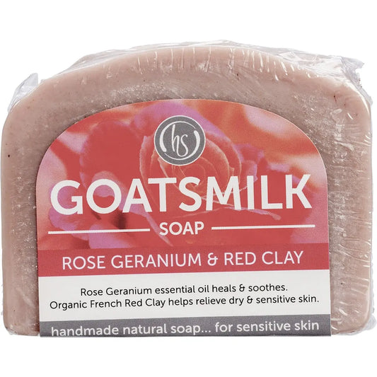 HARMONY SOAPWORKS Goat's Milk Soap Rose Geranium 140g HARMONY