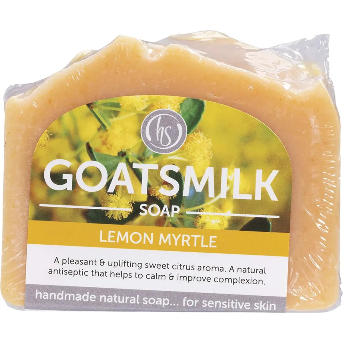 Harmony Soapworks Goat's Milk Soap Lemon Myrtle 140g HARMONY