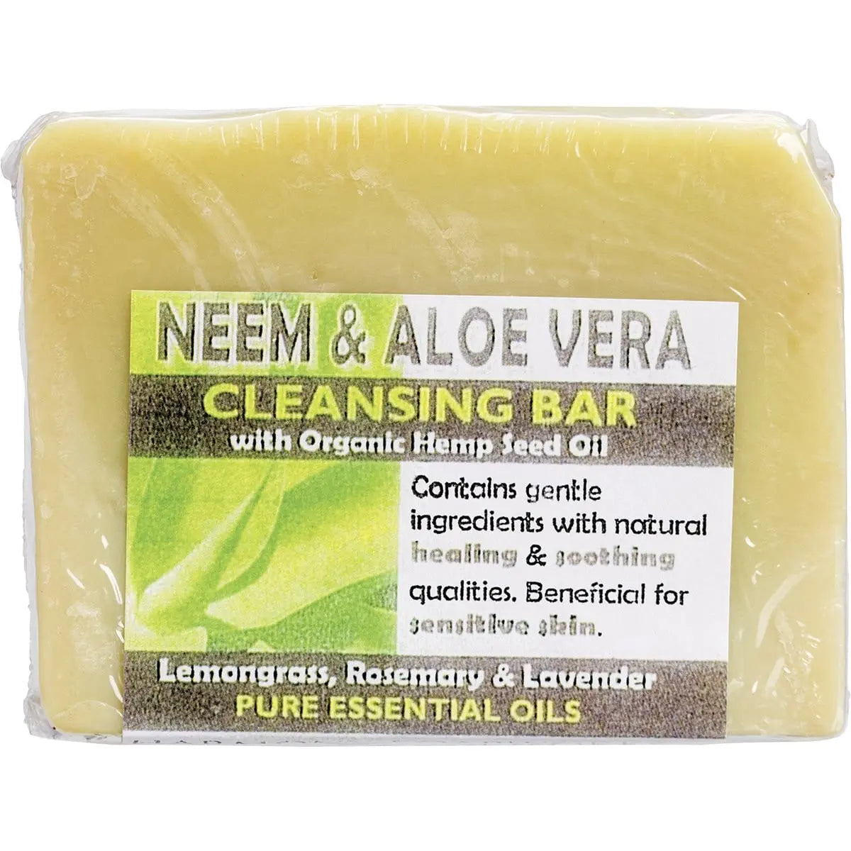 HARMONY SOAPWORKS Soap Cleansing Bar - Neem & Aloe Vera 140g HARMONY