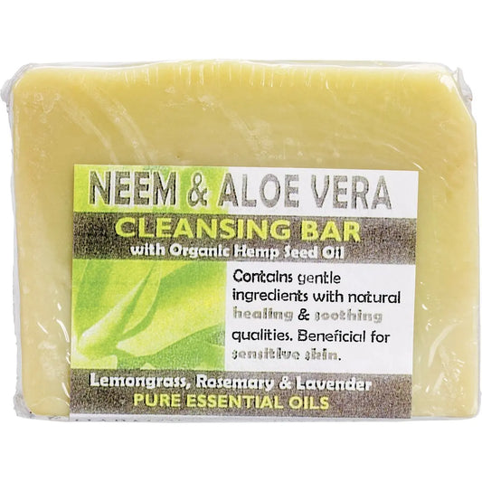 HARMONY SOAPWORKS Soap Cleansing Bar - Neem & Aloe Vera 140g HARMONY