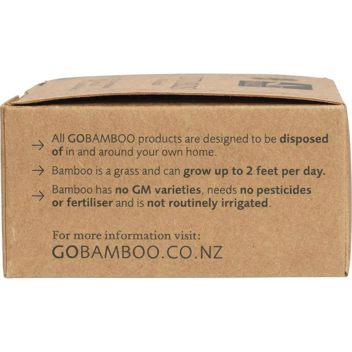 GO BAMBOO Cotton Buds 100% Biodegradable 200 GO BAMBOO