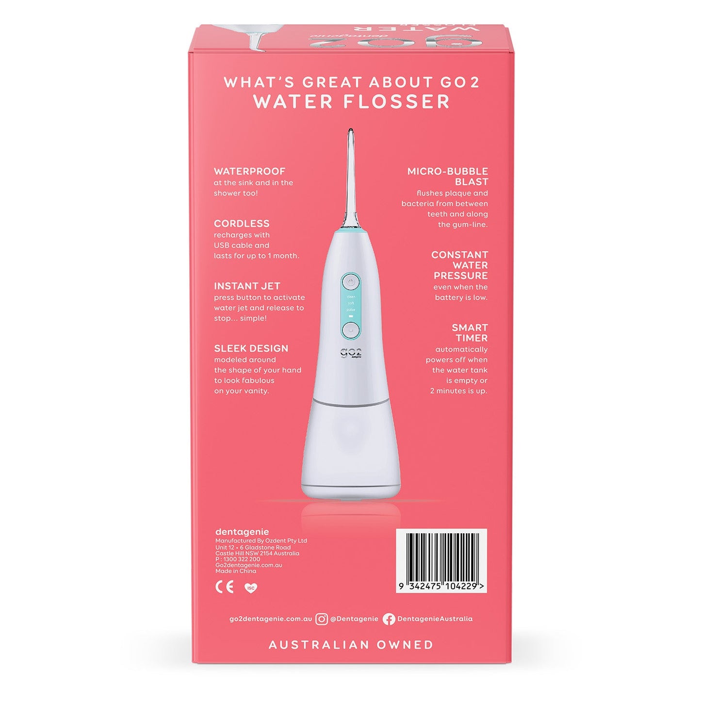 GO2 Dentagenie Water Flosser - Cutprice Online