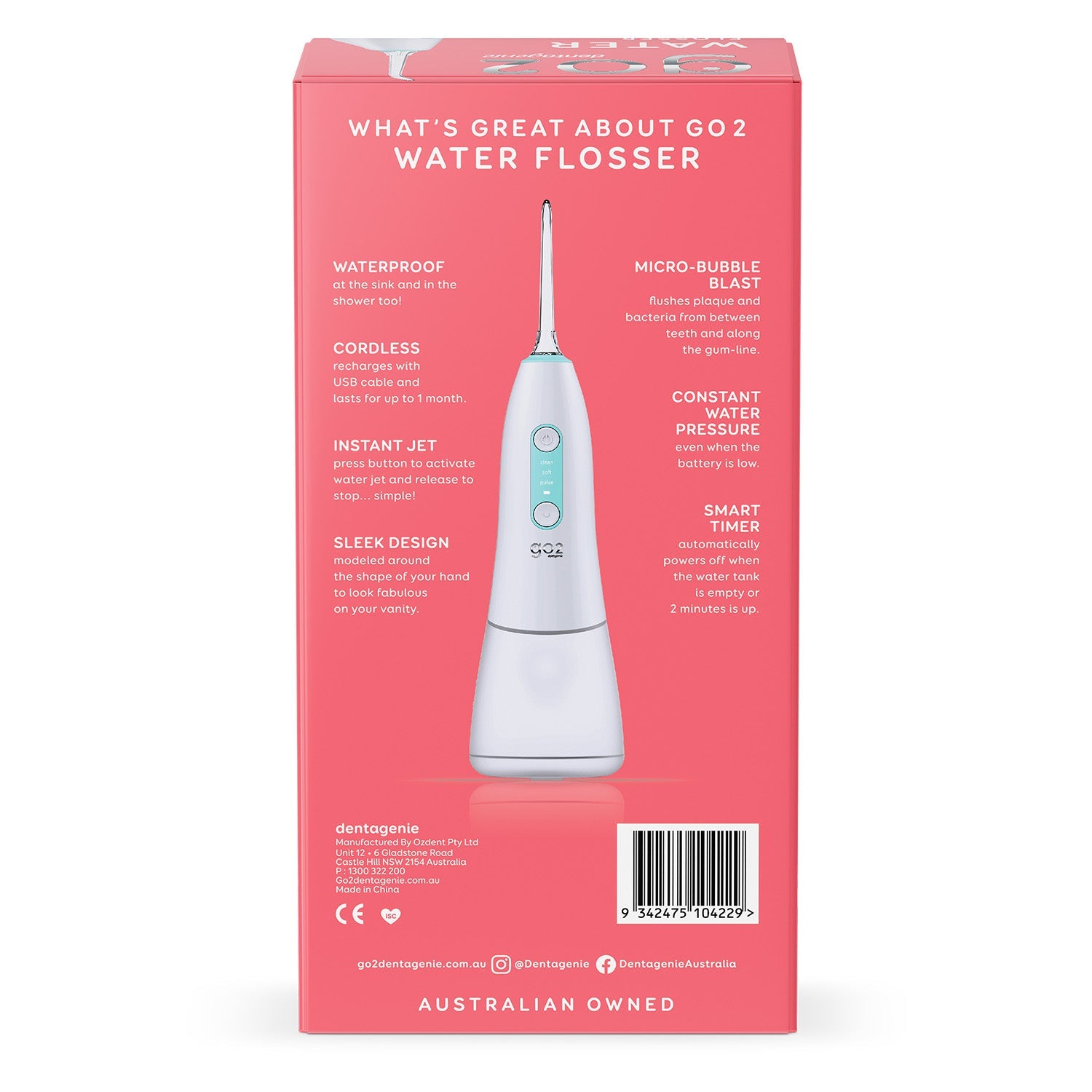 GO2 Dentagenie Water Flosser - Cutprice Online