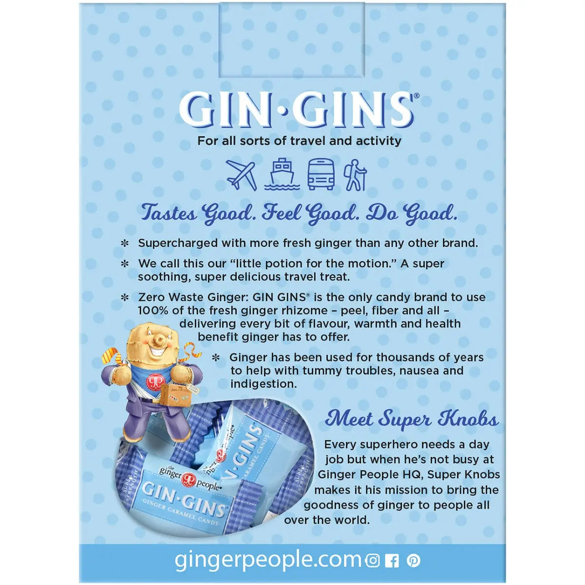 THE GINGER PEOPLE Gin Gins Ginger Candy Super Strength 84g THE GINGER PEOPLE