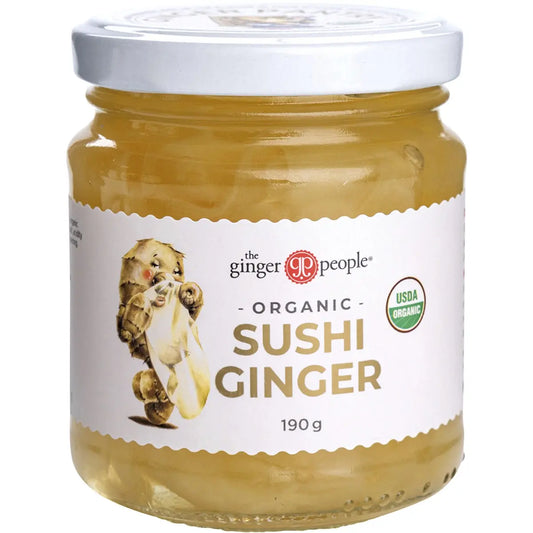 The Ginger People Sushi Ginger Organic 190g THE GINGER PEOPLE