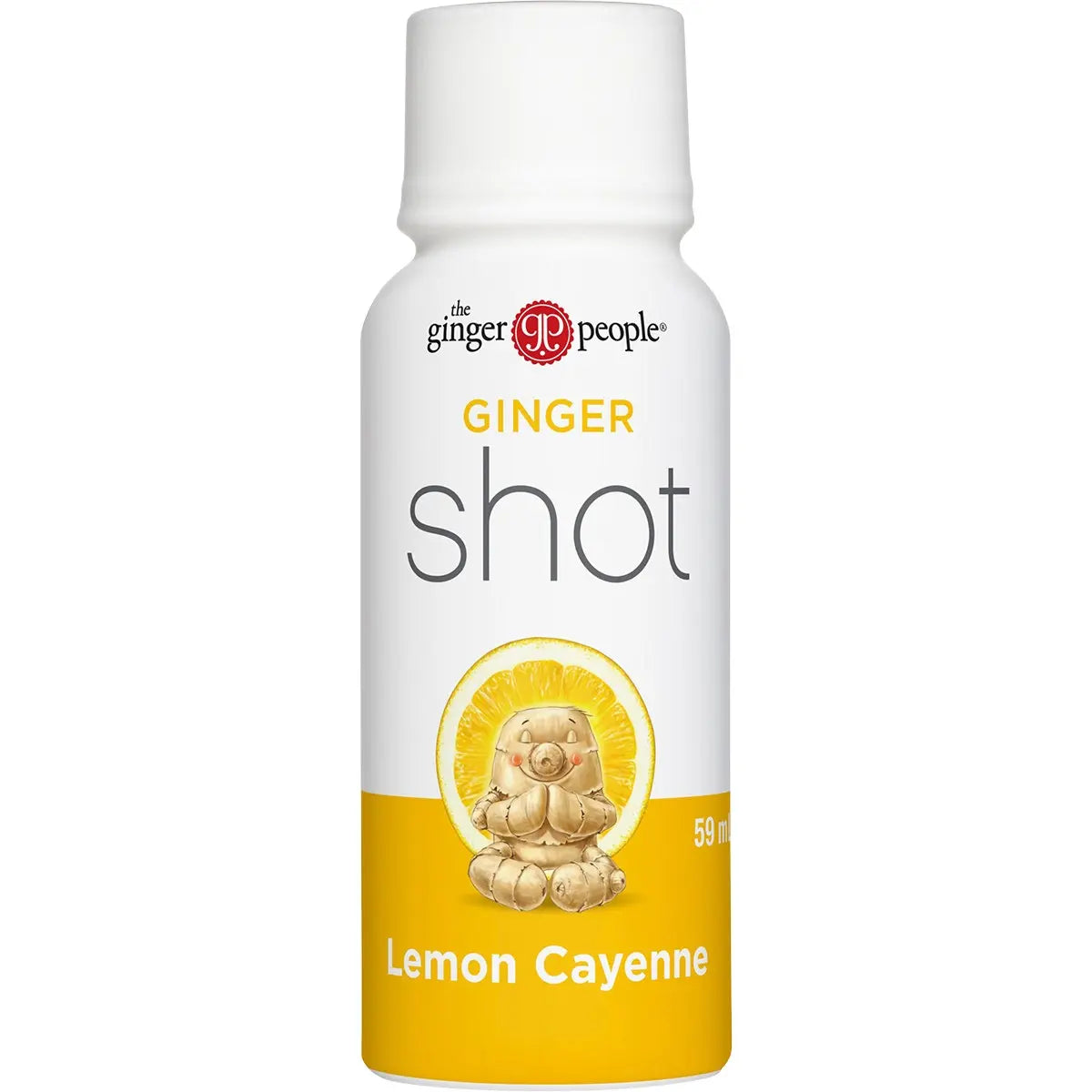 THE GINGER PEOPLE Ginger Shot Lemon & Cayenne 60ml 12PK THE GINGER PEOPLE