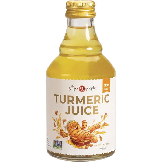 The Ginger People Turmeric Juice 99% Juice 237ml 6PK THE GINGER PEOPLE