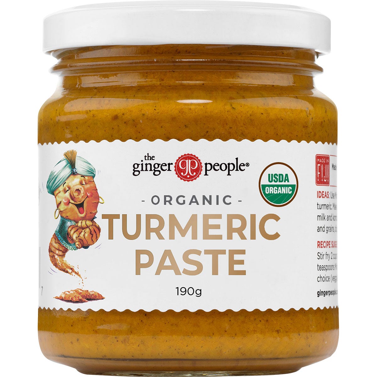 THE GINGER PEOPLE Turmeric Paste 190g - Cutprice Online