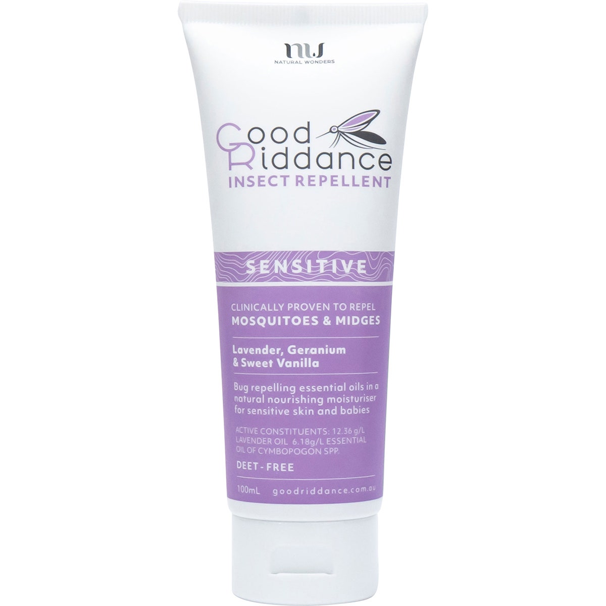 Good Riddance Insect Repellent Sensitive 100ml - Cutprice Online