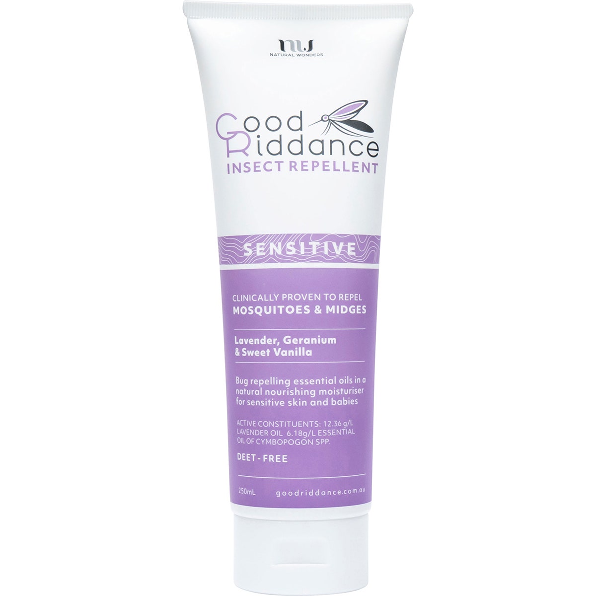 Good Riddance Insect Repellent Sensitive 250ml - Cutprice Online