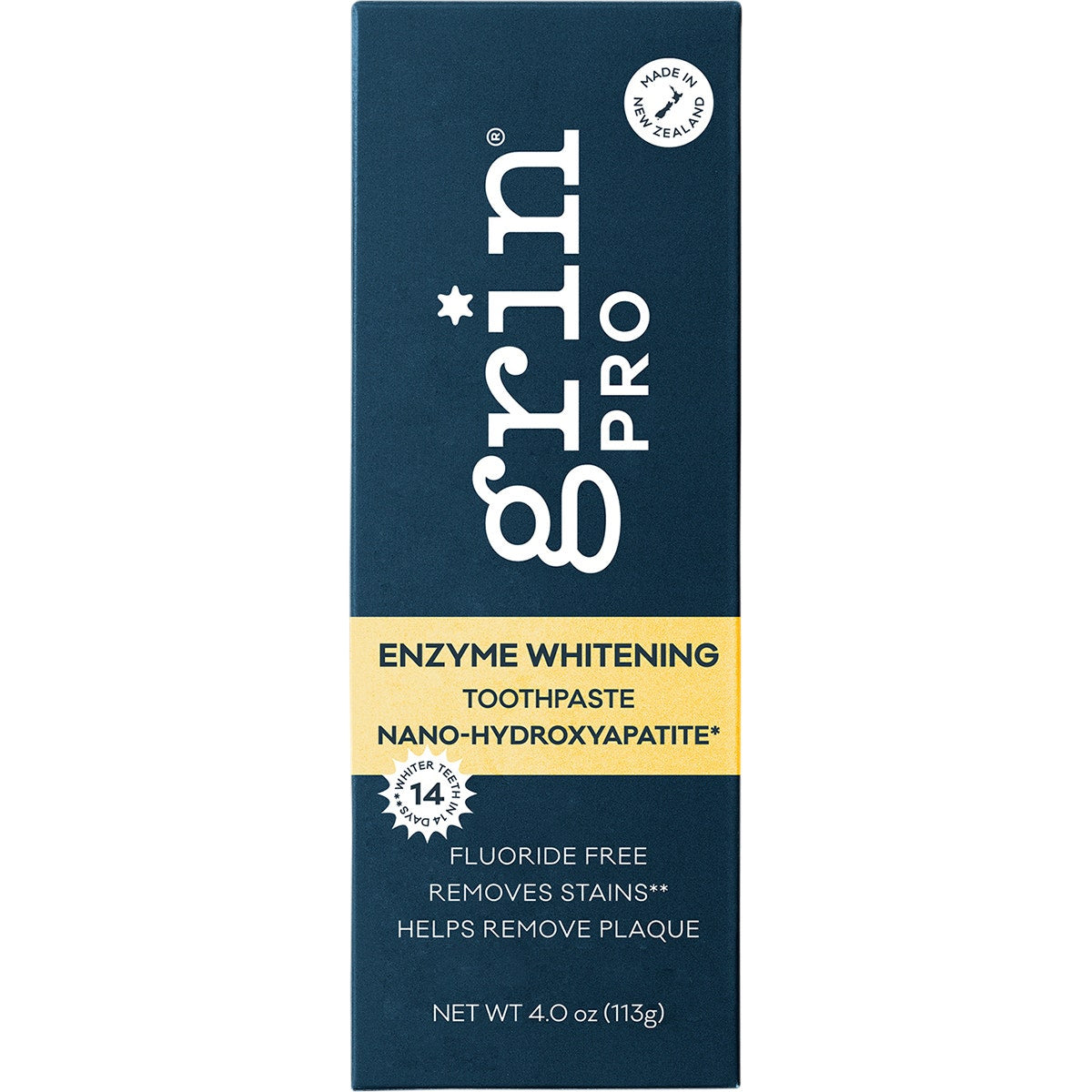 Grin Pro Toothpaste Enzyme Whitening Nano-Hydroxyapatite 113g - Cutprice Online