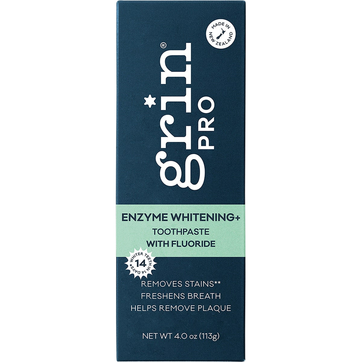 Grin Pro Toothpaste Enzyme Whitening with Fluoride 113g - Cutprice Online