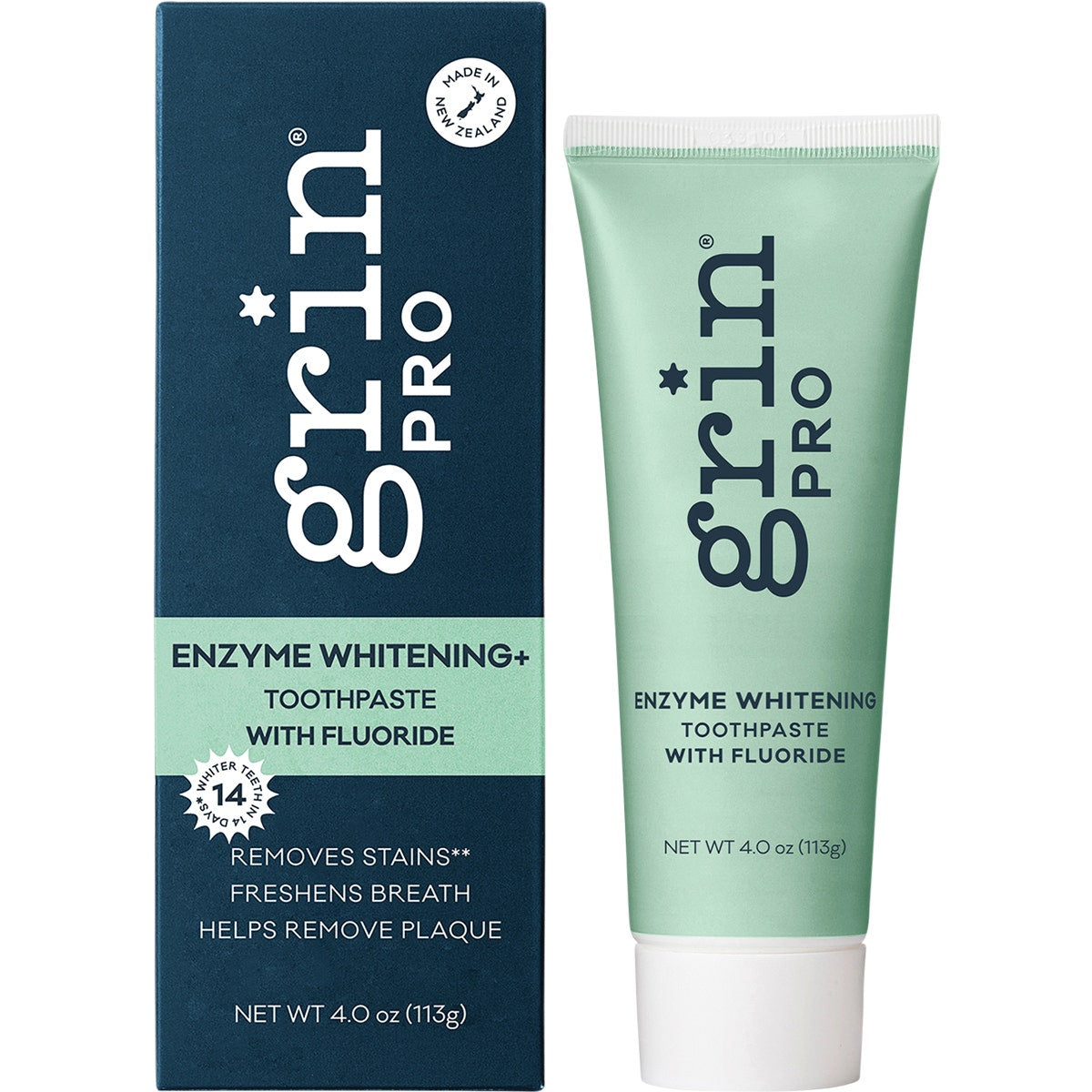 Grin Pro Toothpaste Enzyme Whitening with Fluoride 113g - Cutprice Online