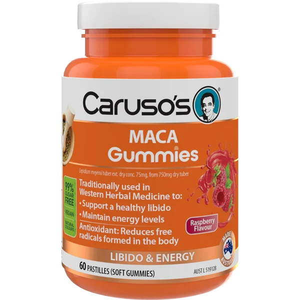 Caruso's MACA Gummies 60 Pastilles