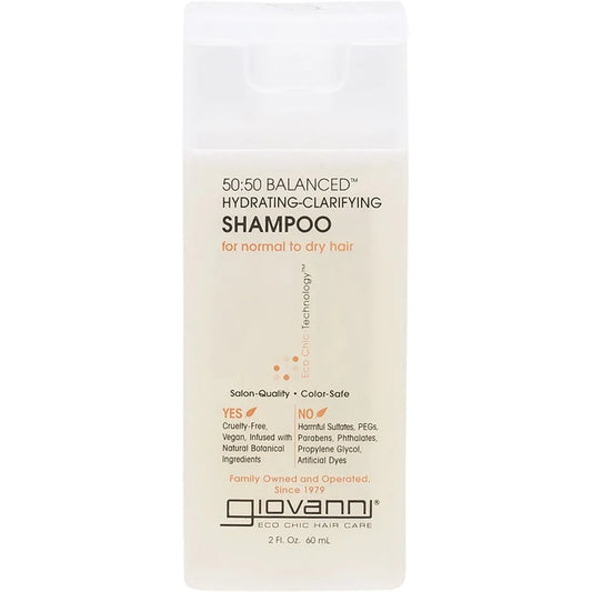 Giovanni Shampoo (Mini) 50/50 Balanced (Normal/Dry Hair) 60ml GIOVANNI