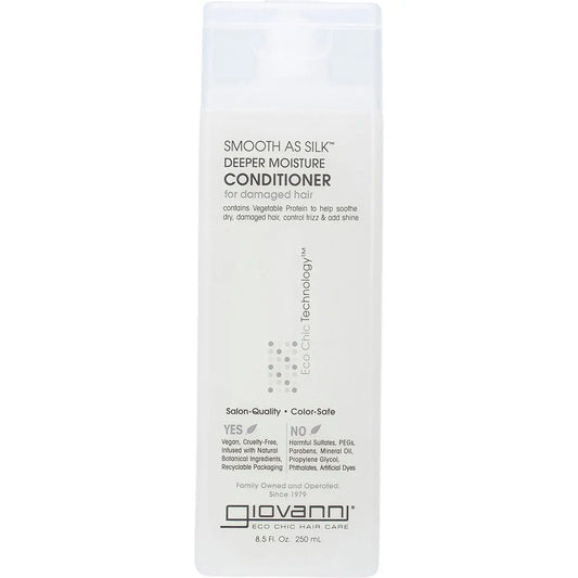 Giovanni  Conditioner Smooth As Silk (Damaged Hair) 250ml GIOVANNI
