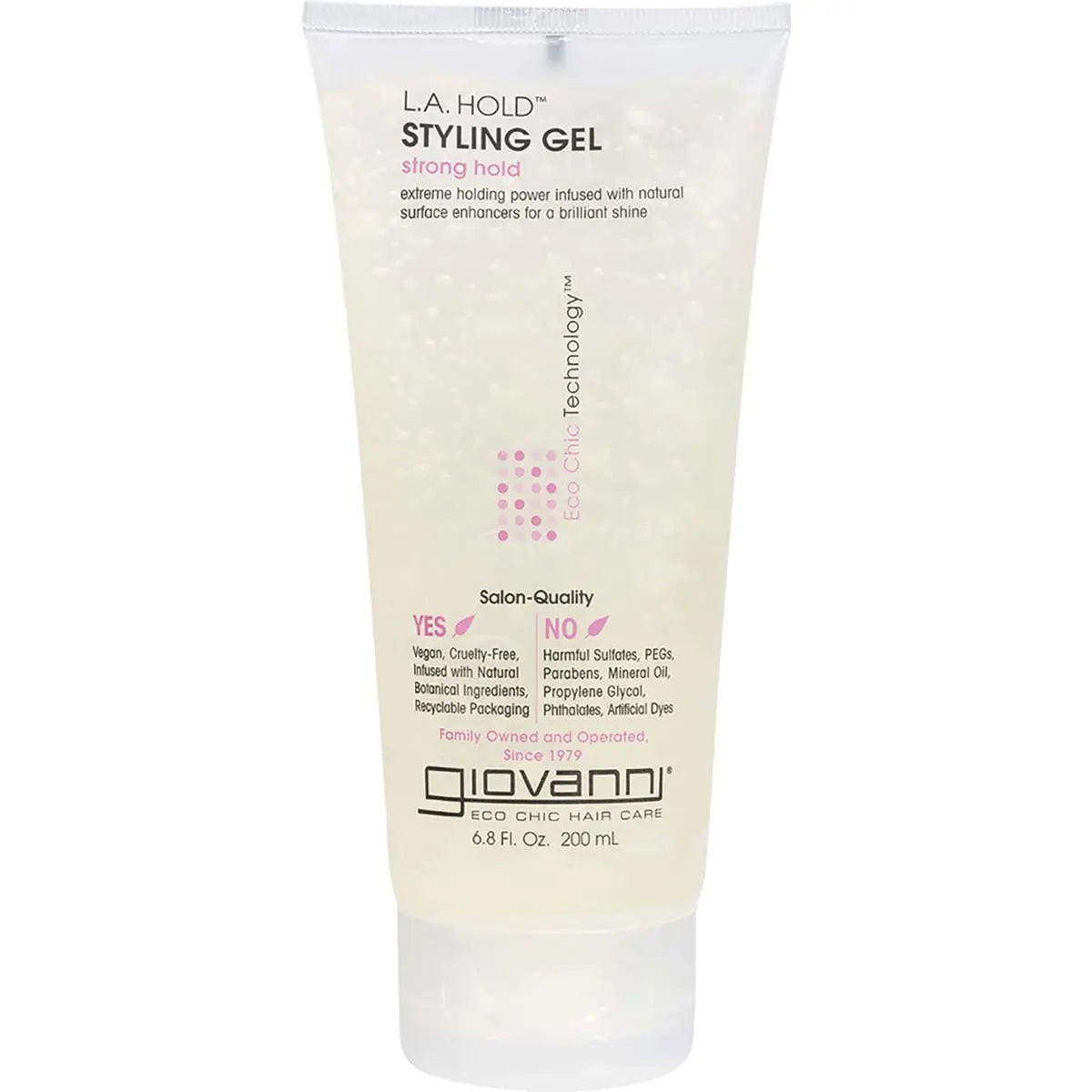 GIOVANNI Hair Styling Gel L.A. Hold 200ml GIOVANNI
