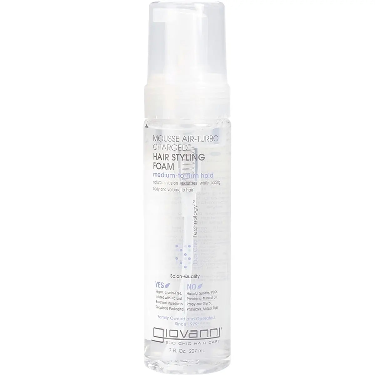 Giovanni Hair Mousse Styling Foam 207ml GIOVANNI